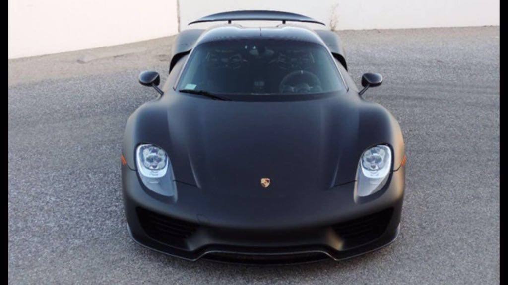 918 spyder 918 black front